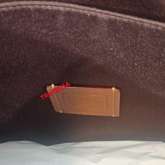 Maggie Tote Bag In Signature Leather CY672 Black Packed - Picture 13 of 16